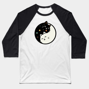 Space Kittens - Cute cats in space Baseball T-Shirt